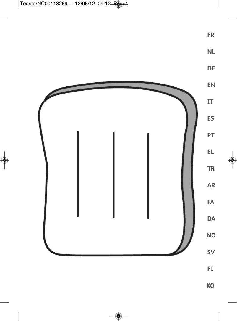 Page 1 de la notice Manuel utilisateur Moulinex Subito LT261D