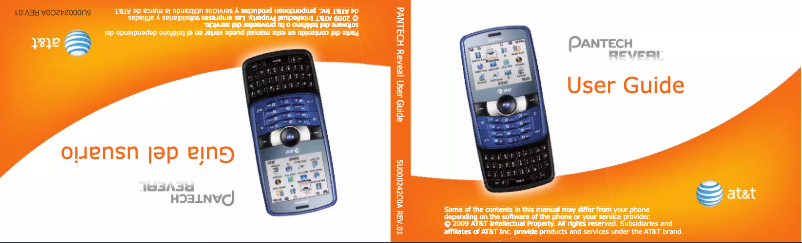 Image de la première page du manuel de l'appareil Reveal