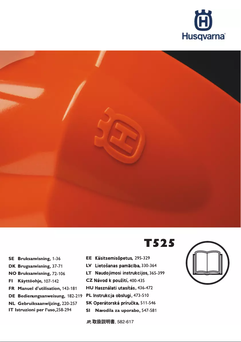 Page n°1 - Manuel utilisateur Husqvarna 472