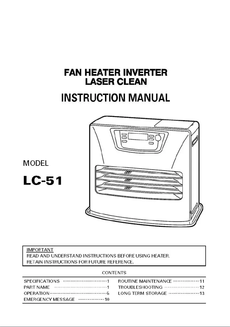 Image de la première page du manuel de l'appareil LC-51