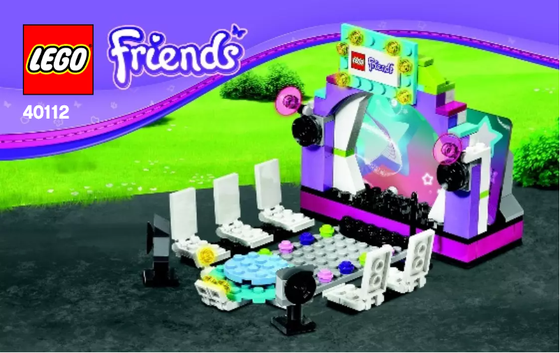 Page 1 de la notice Manuel utilisateur Lego Friends 40112