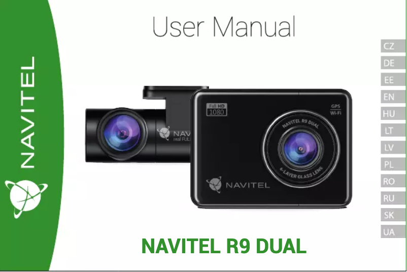 Image de la première page du manuel de l'appareil R9 DUAL