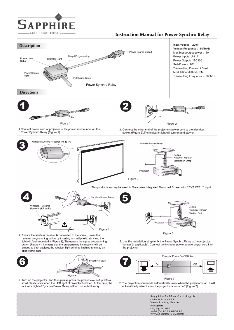 Image de la première page du manuel de l'appareil STR
