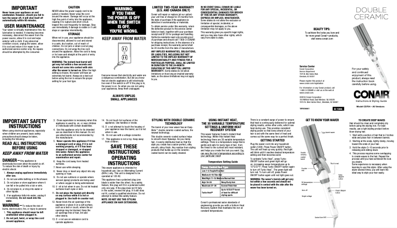 Image de la première page du manuel de l'appareil CD704