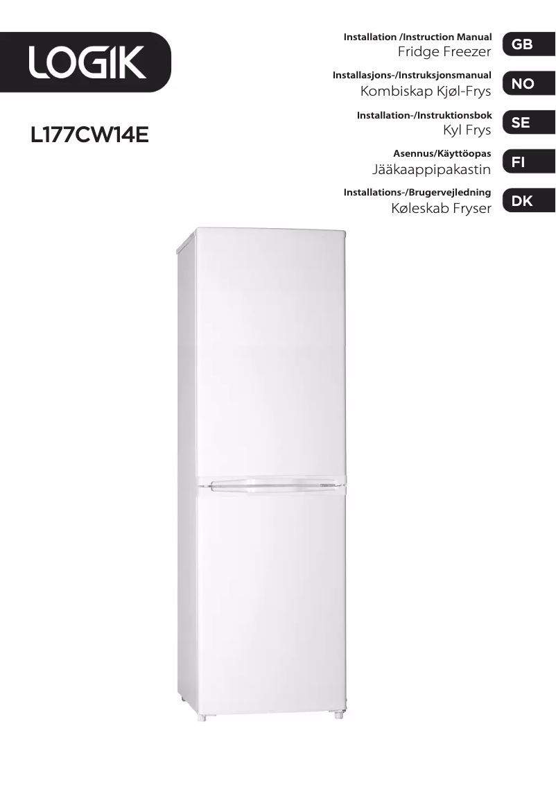 Image de la première page du manuel de l'appareil L177CW14E