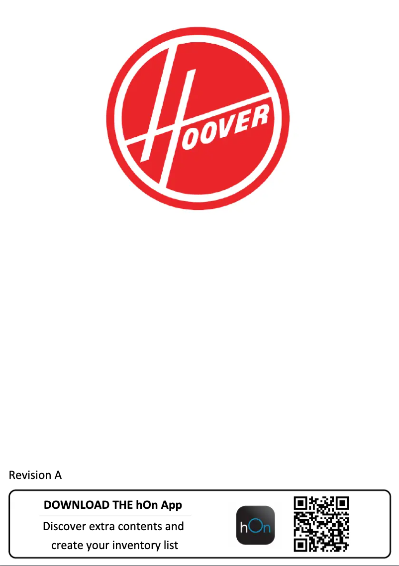 Page n°1 - Manuel utilisateur Hoover HOCE7T620DXK