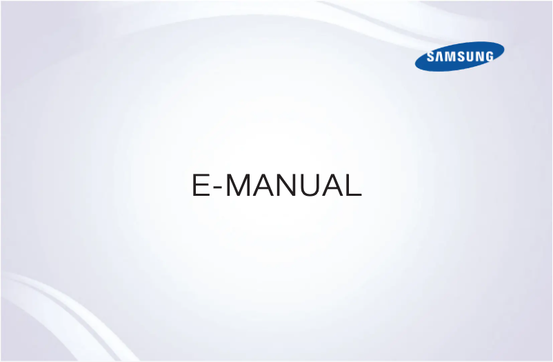 Image de la première page du manuel de l'appareil UA24J4100AW