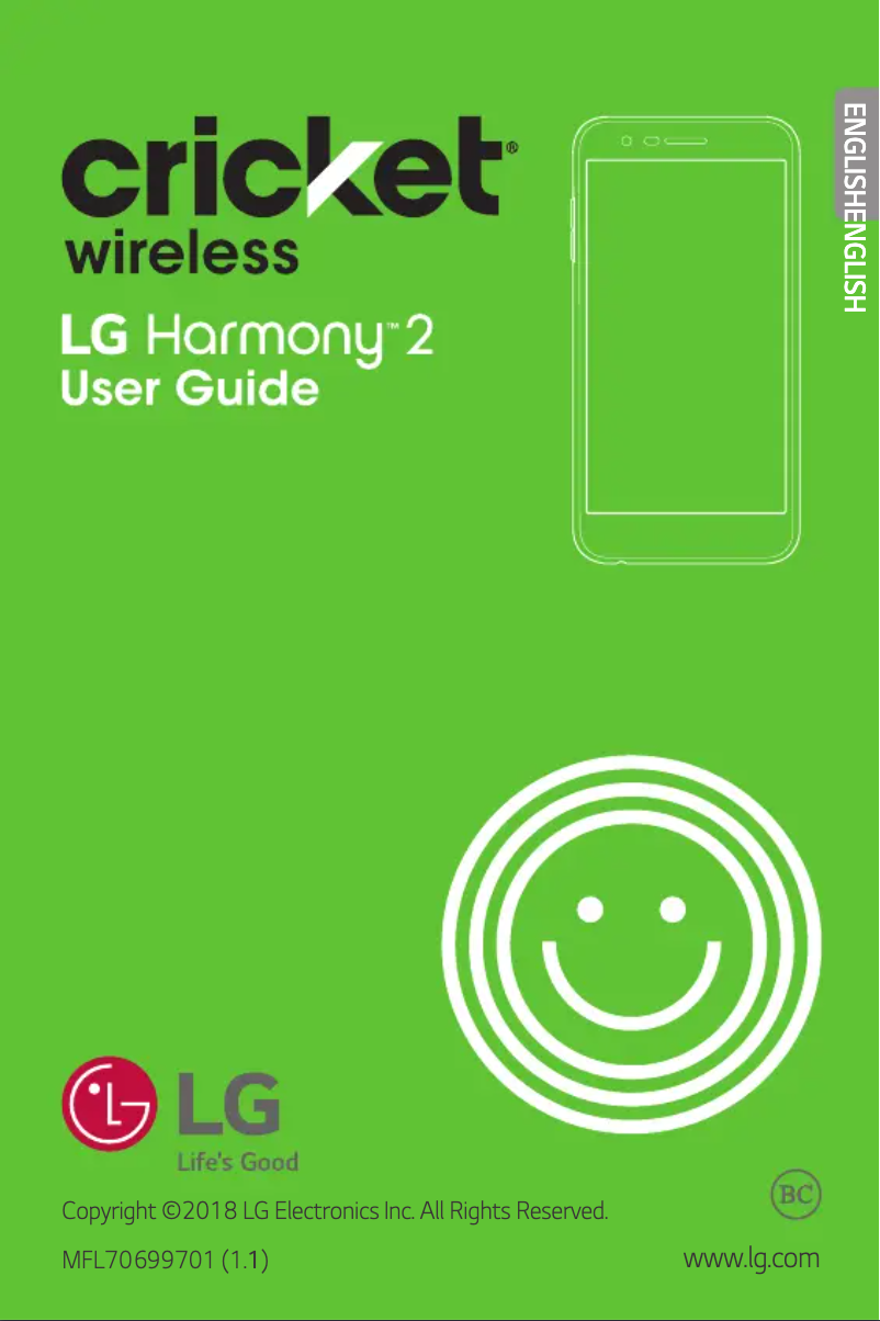 Page n°1 - Manuel utilisateur LG Harmony 2