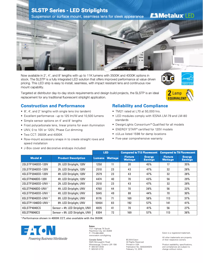 Image de la première page du manuel de l'appareil 2SLSTP2040DD-120V