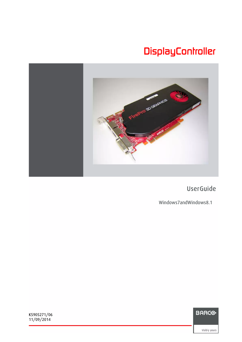 First page image of the manual for FirePro MXRT-1451