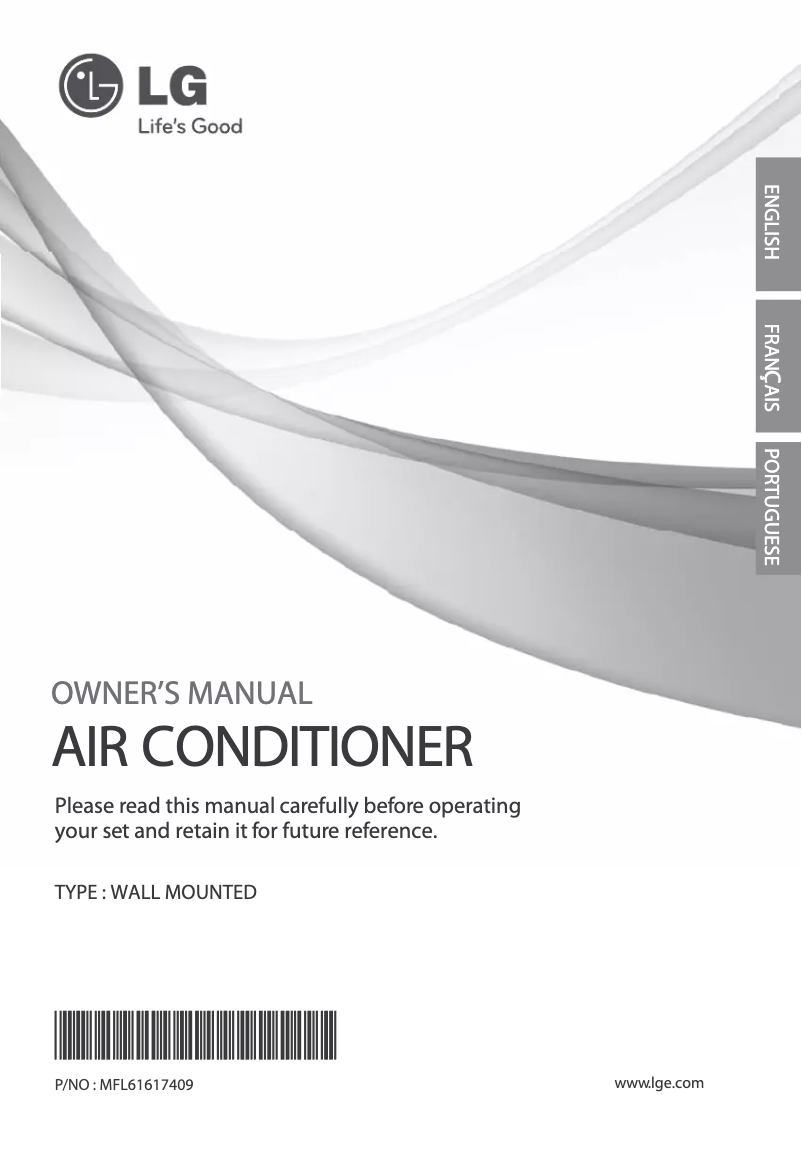 Página 1 del manual Manual de usuario LG HSNC096B5M3