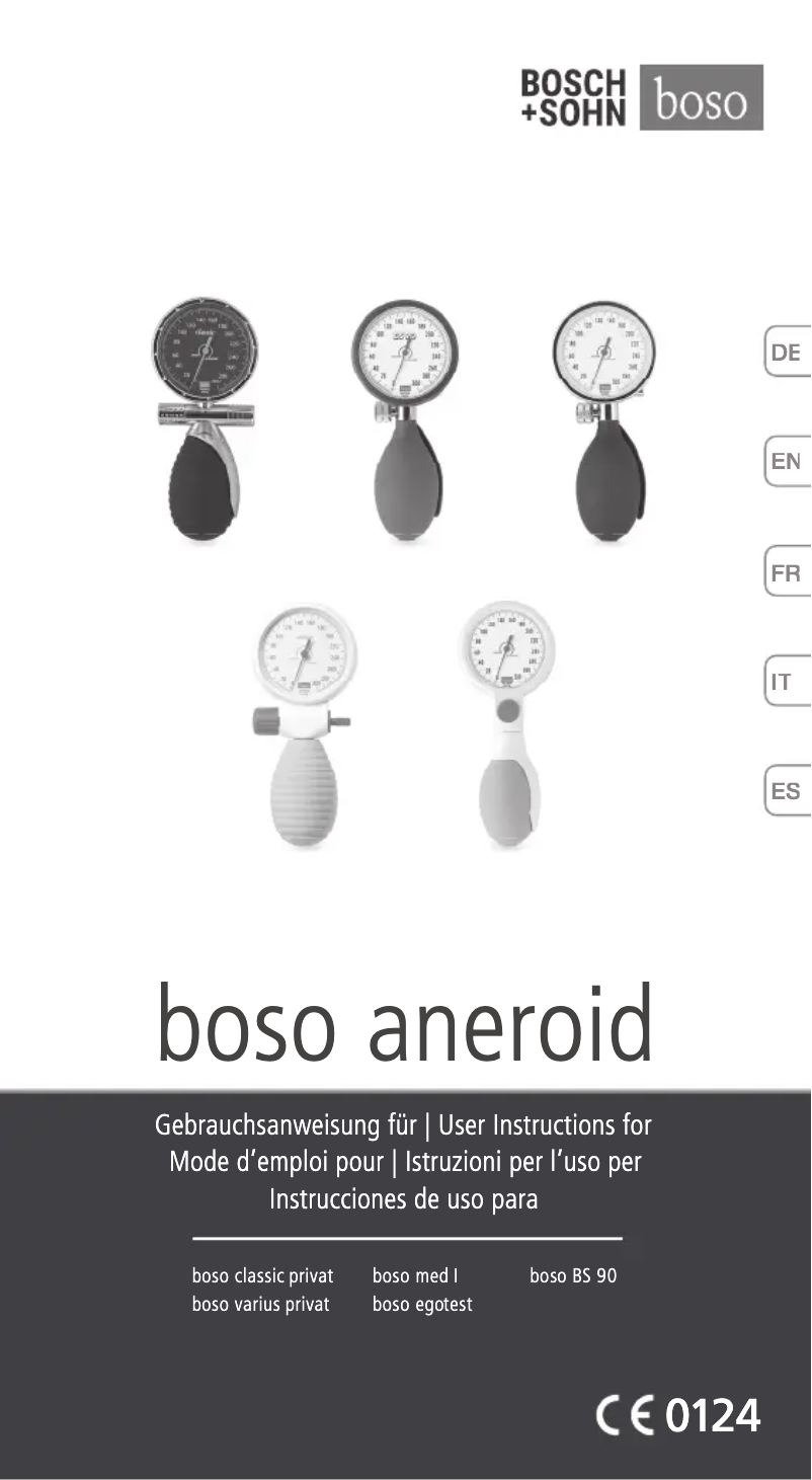 Image de la première page du manuel de l'appareil Classic Privat