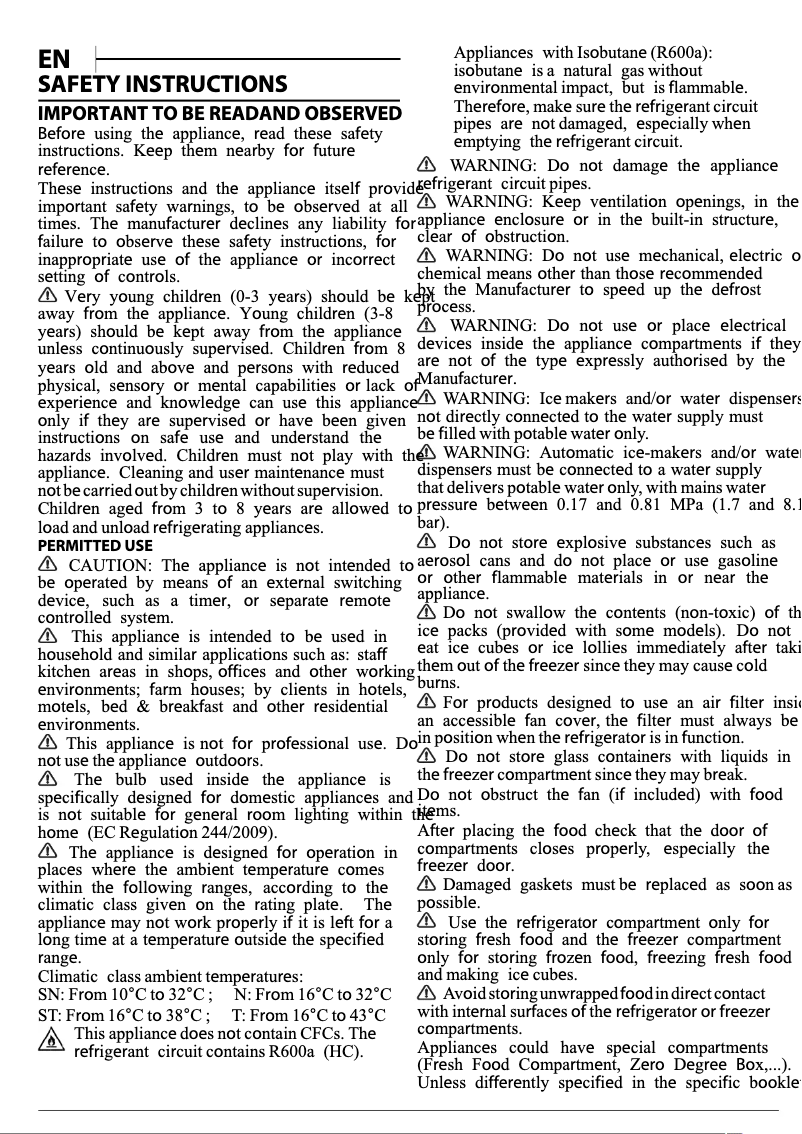 Image de la première page du manuel de l'appareil HA70BI 31 S