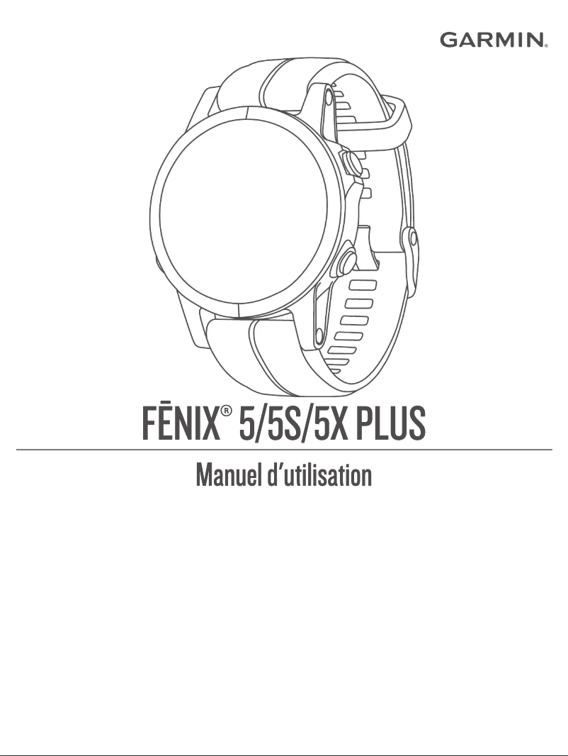 Page n°1 - Manuel utilisateur Garmin fenix 5 Plus