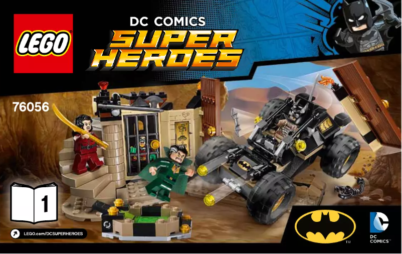 Page 1 de la notice Manuel utilisateur Lego Batman: Rescue from Ra's al Ghul