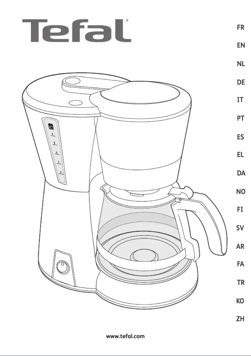 Page n°1 - Manuel utilisateur Tefal Mini CM308130