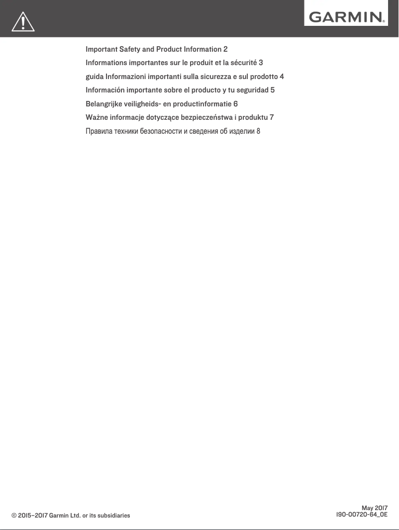 Image de la première page du manuel de l'appareil Delta