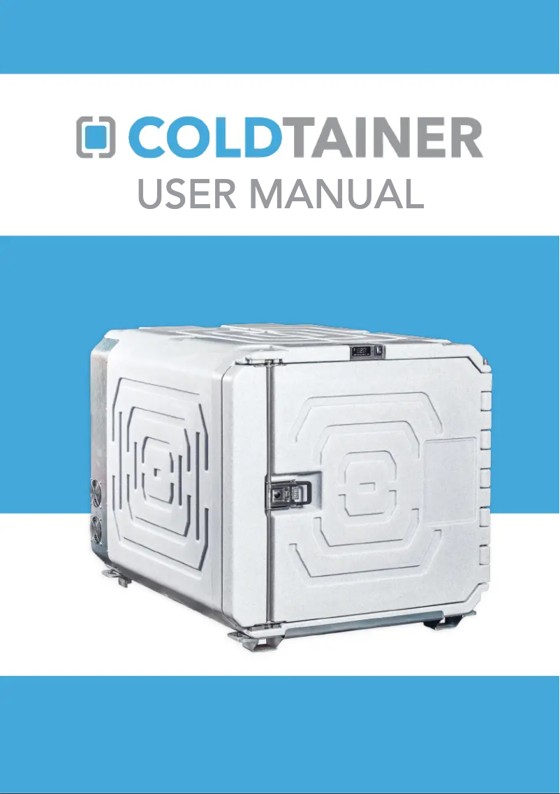 Page 1 de la notice Manuel utilisateur Coldtainer F0330/FDN