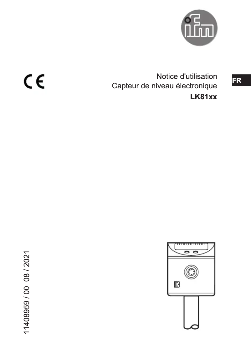 Image de la première page du manuel de l'appareil LK8124