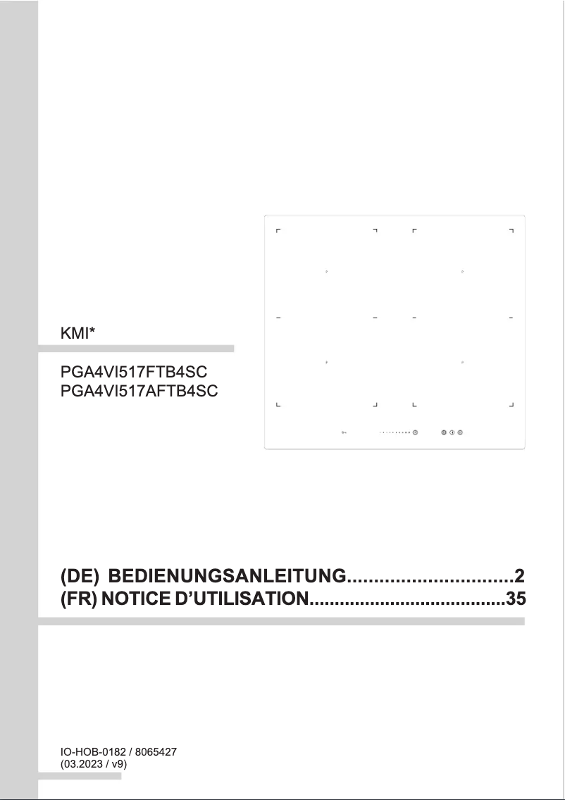 Página 1 del manual Manual de usuario Amica KMI 13321 A