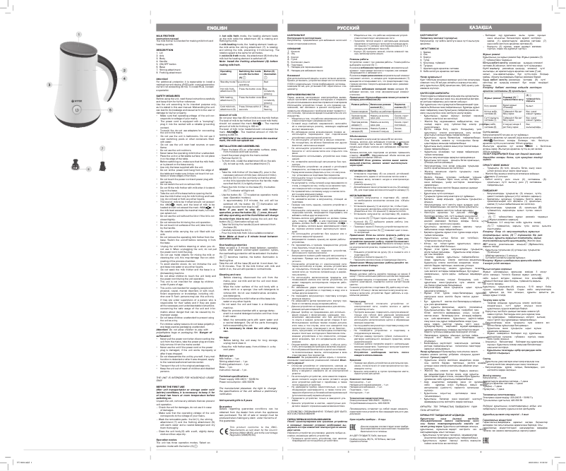 Page n°1 - Manuel utilisateur Vitek VT-5001 W