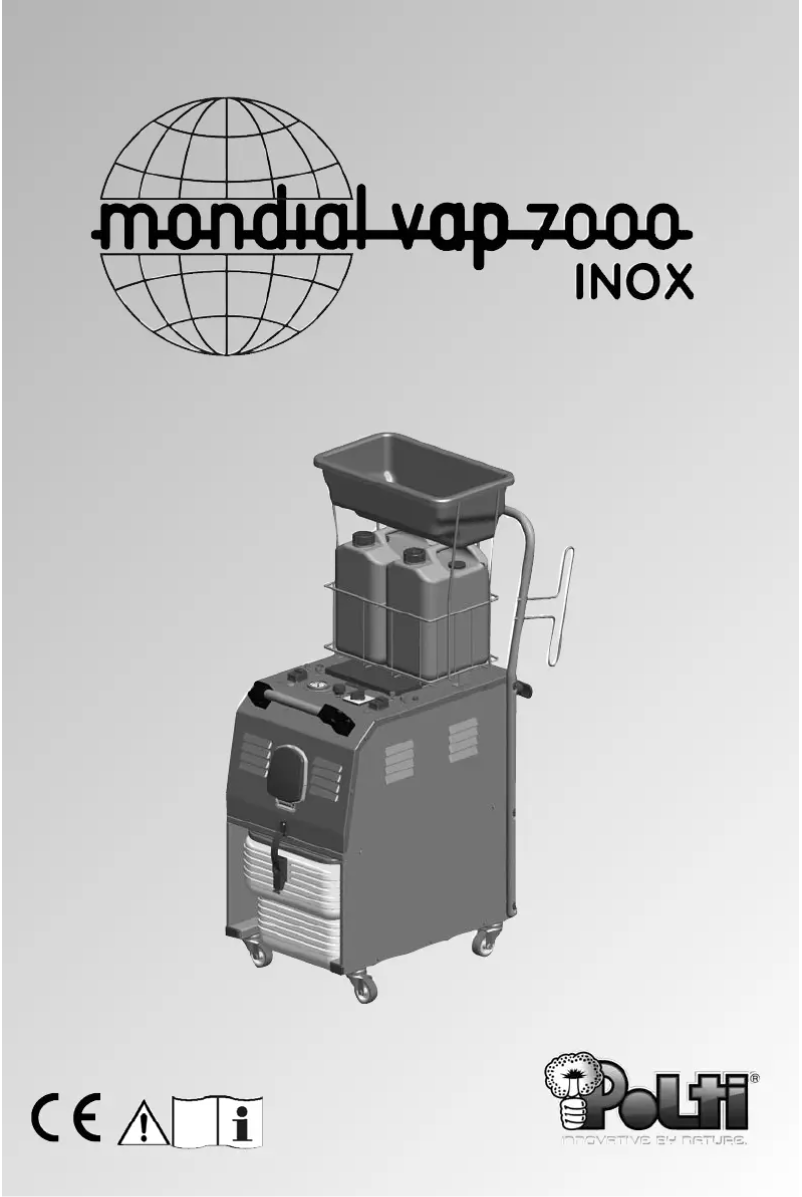 First page image of the manual for Mondial VAP 7000