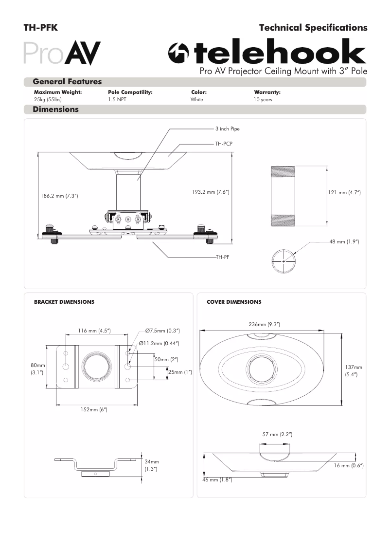 Image de la première page du manuel de l'appareil TH-PFK