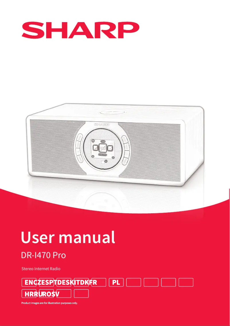 Page n°1 - Manuel utilisateur Sharp DR-I470 Pro