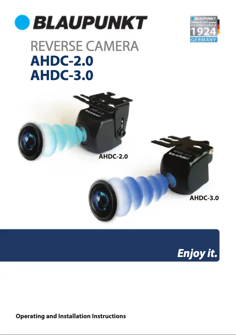 Image de la première page du manuel de l'appareil ADHC 2.0