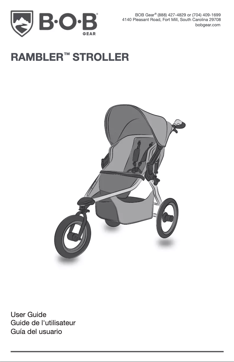Página 1 del manual Manual de usuario BOB Gear Rambler