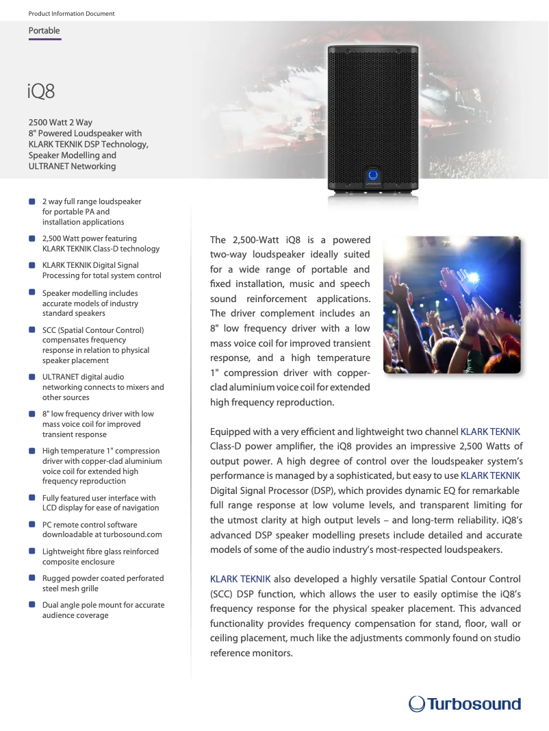 Image de la première page du manuel de l'appareil iQ8