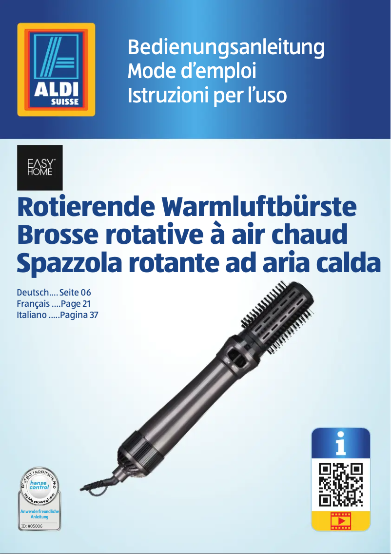Page n°1 - Manuel utilisateur Easy Home GT-HABri-02