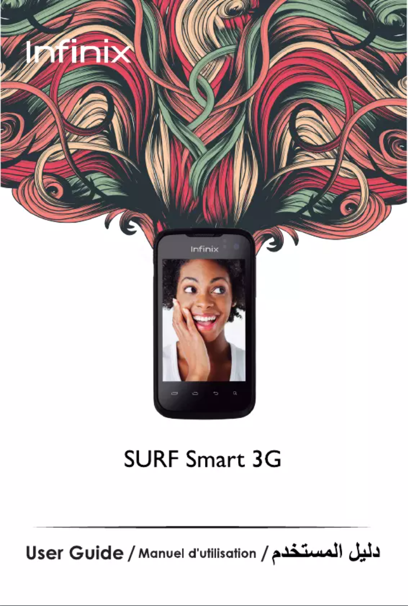 Image de la première page du manuel de l'appareil Surf Smart 3G X351
