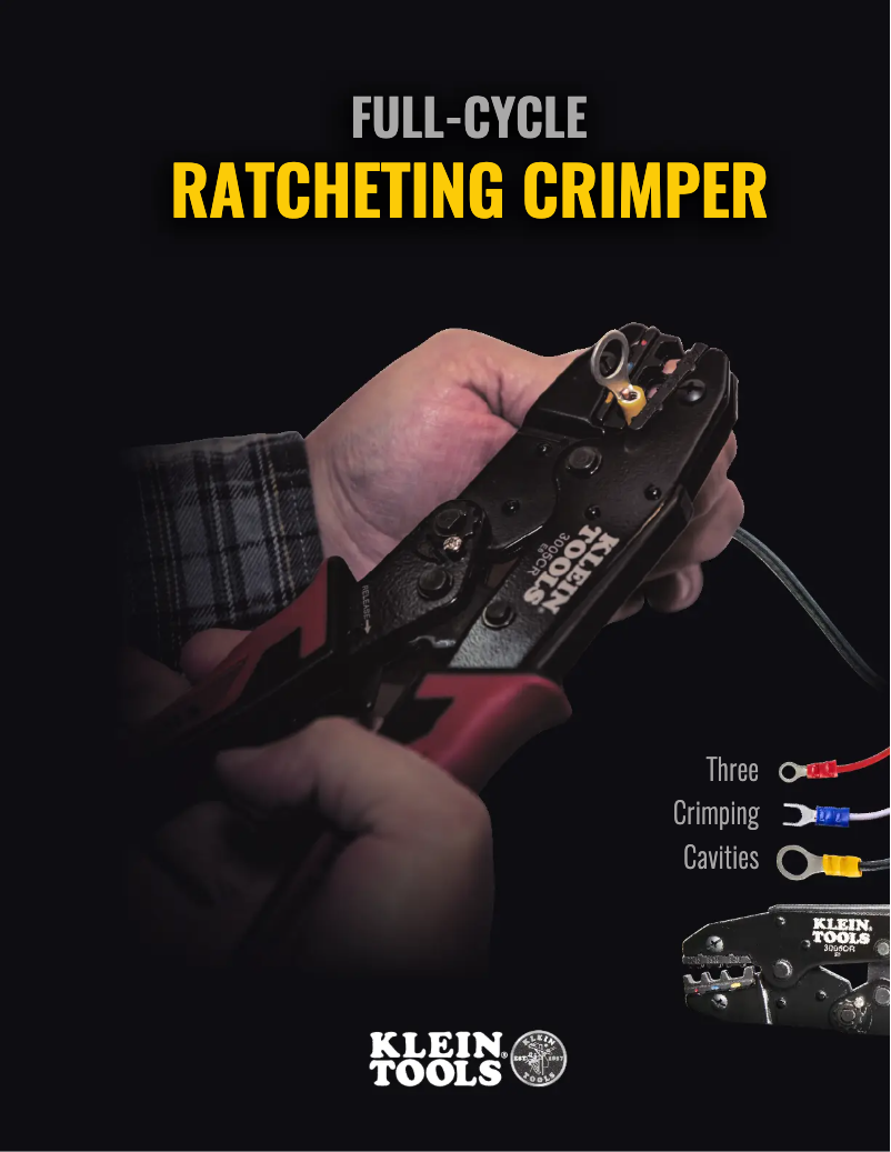 Página 1 del manual Folleto Klein Tools 3005CR