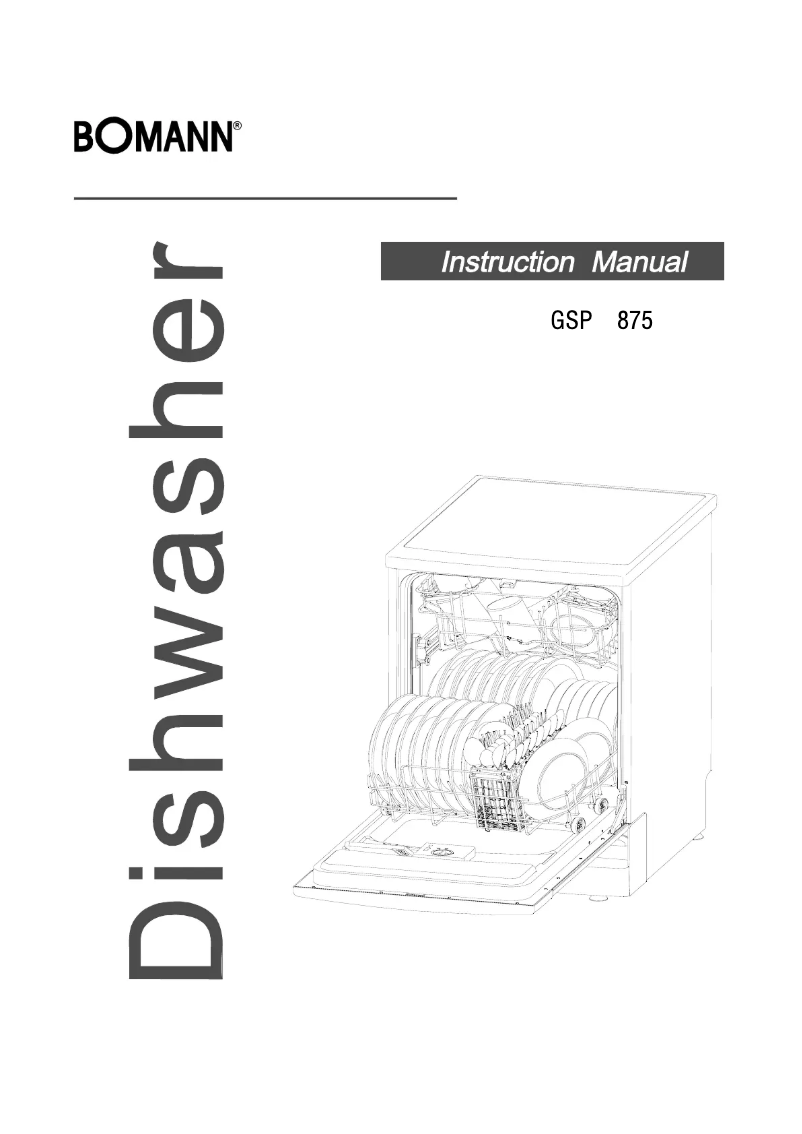 Page n°1 - Manuel utilisateur Bomann GSP 875