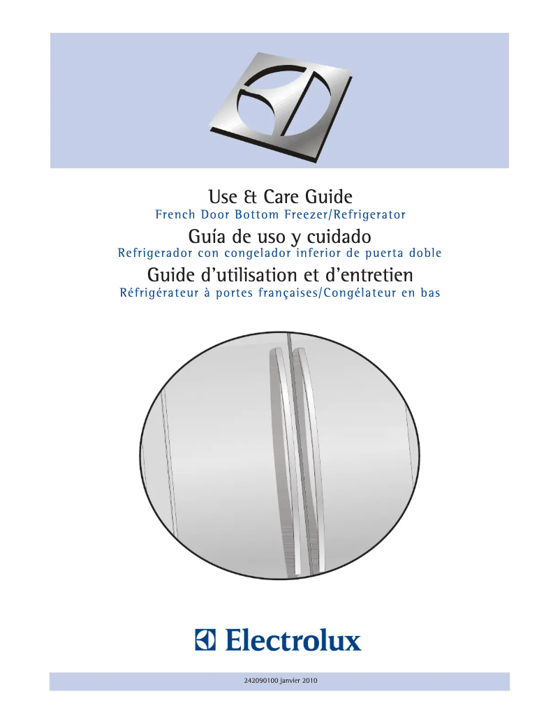 Image de la première page du manuel de l'appareil E23BC68JSS