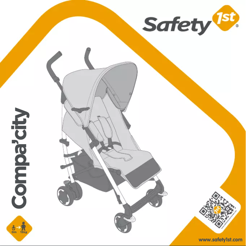 Page 1 de la notice Manuel utilisateur Safety 1st Compa'city