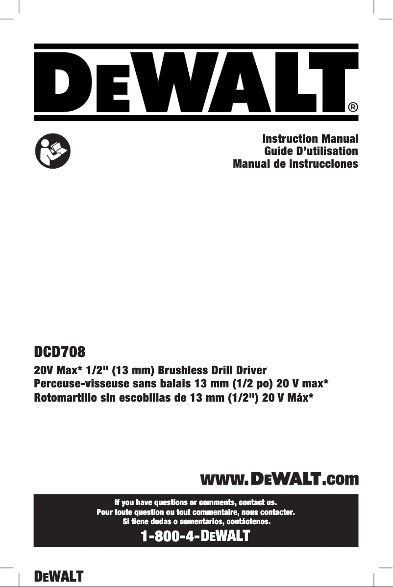 Page n°1 - Manuel utilisateur Black & Decker CD18SR