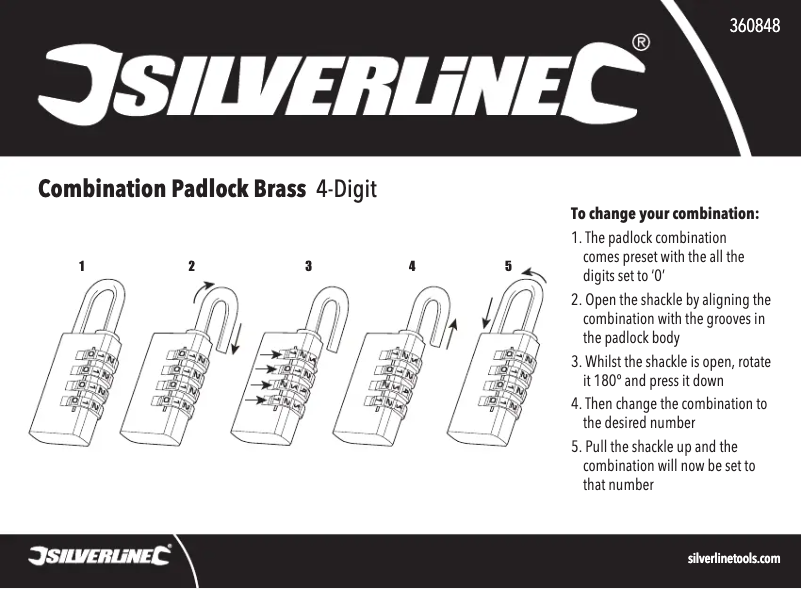 Page n°1 - Manuel utilisateur Silverline 360848