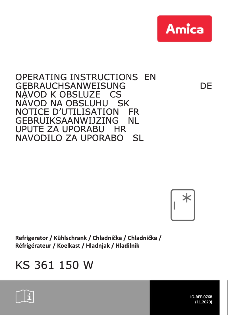 Imagen de la primera página del manual del dispositivo KS 361 151 W