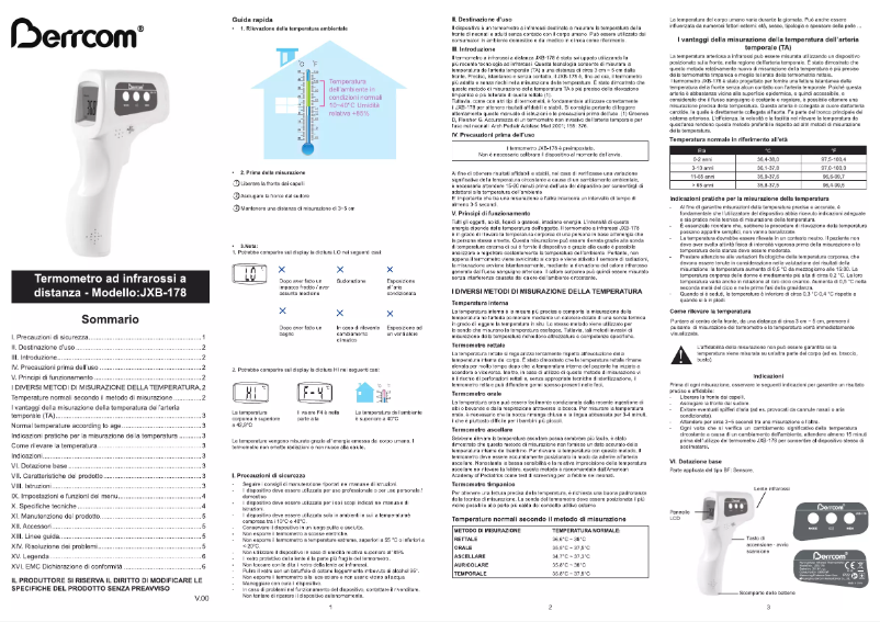 Page n°1 - Manuel utilisateur TELE System JXB-178
