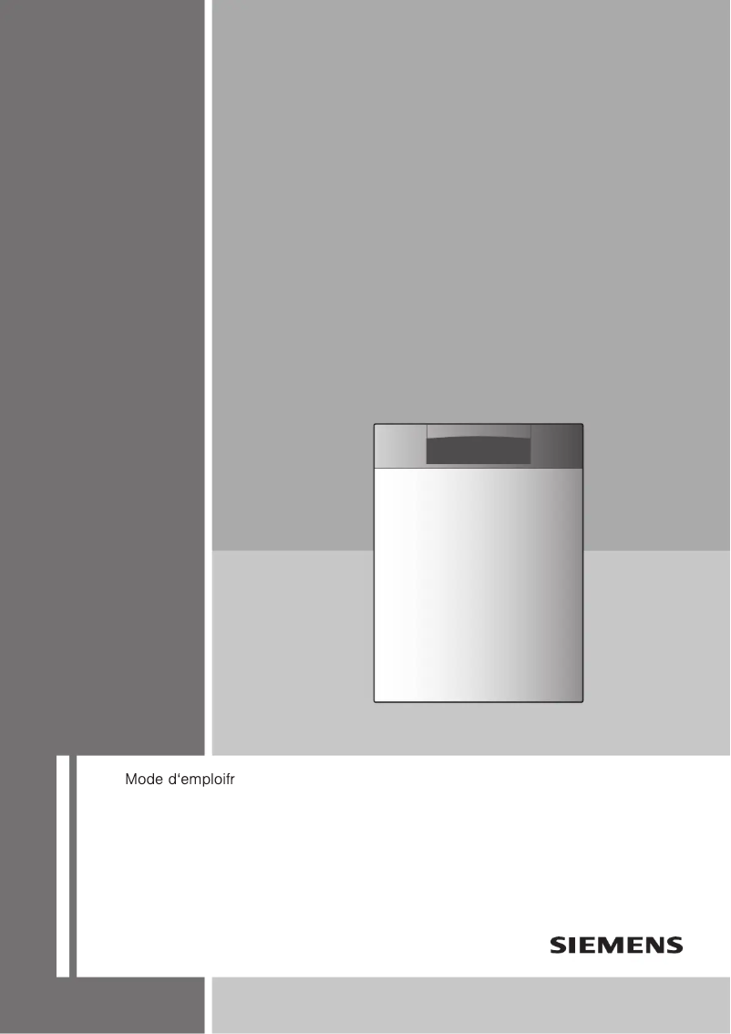 Image de la première page du manuel de l'appareil SM55E631CH