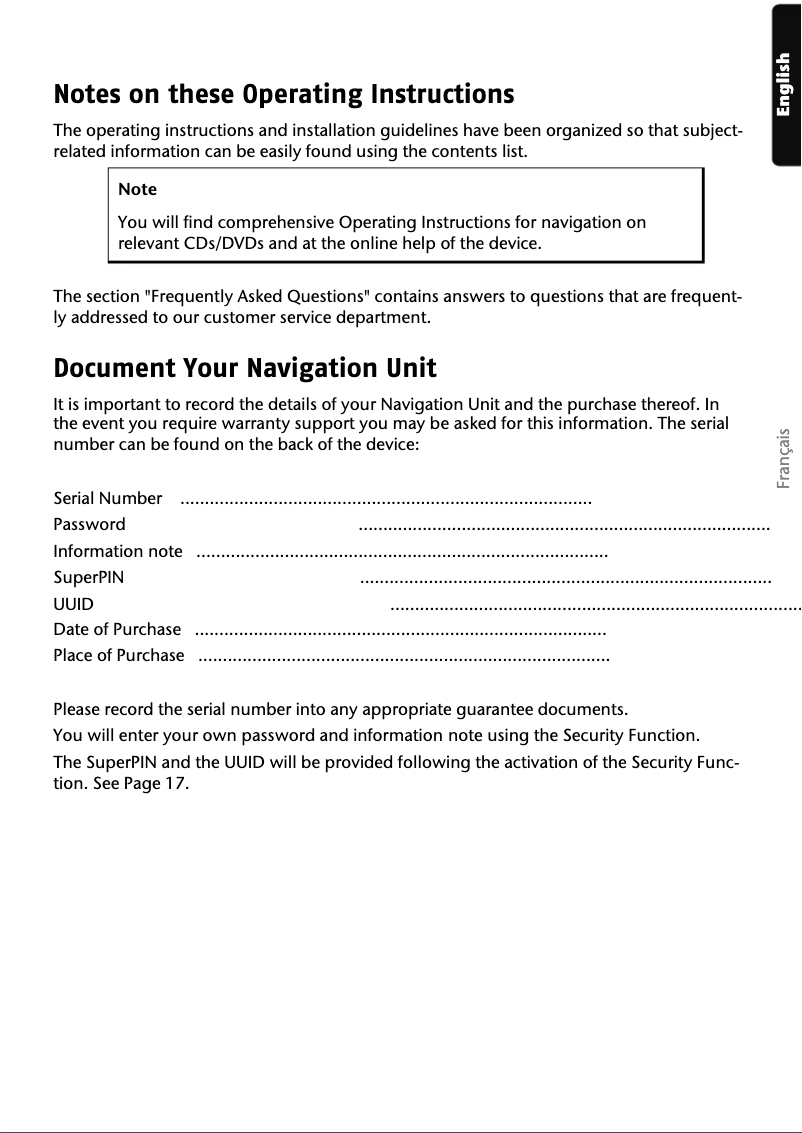 Page 1 de la notice Manuel utilisateur Medion GoPal E3132 M20 (MD 97503)