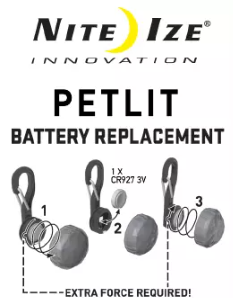 Page 1 de la notice Manuel utilisateur Nite Ize PCL02-03-10HY