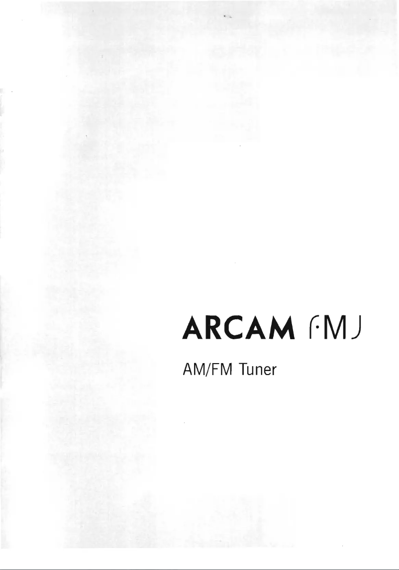 Image de la première page du manuel de l'appareil FMJ T21