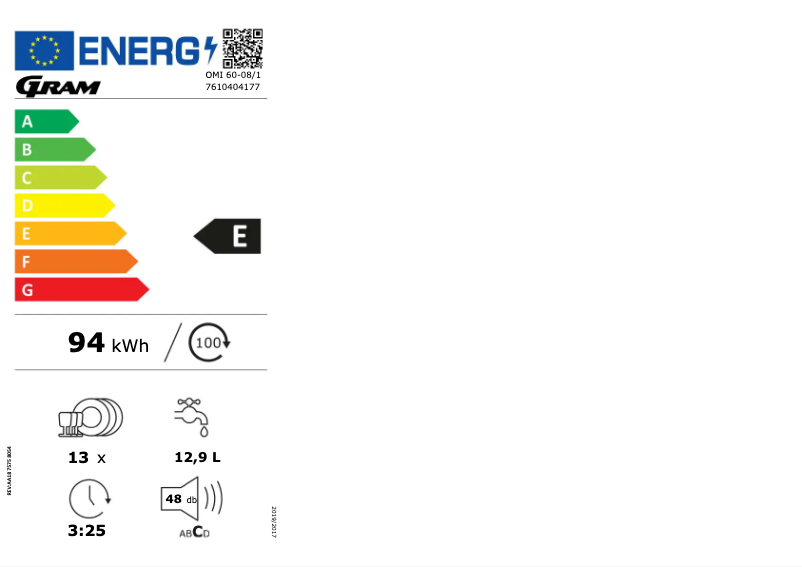 Image de la première page du manuel de l'appareil OMI 60-08/1