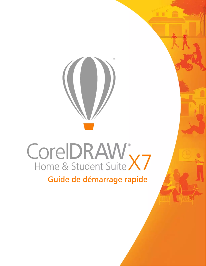 Página 1 del manual Manual de usuario Corel CorelDRAW Home & Student Suite X7