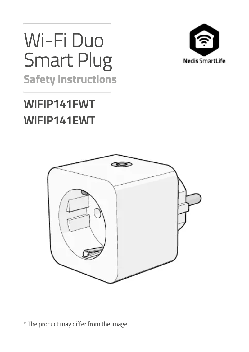 Page n°1 - Manuel utilisateur Nedis WIFIP141FWT