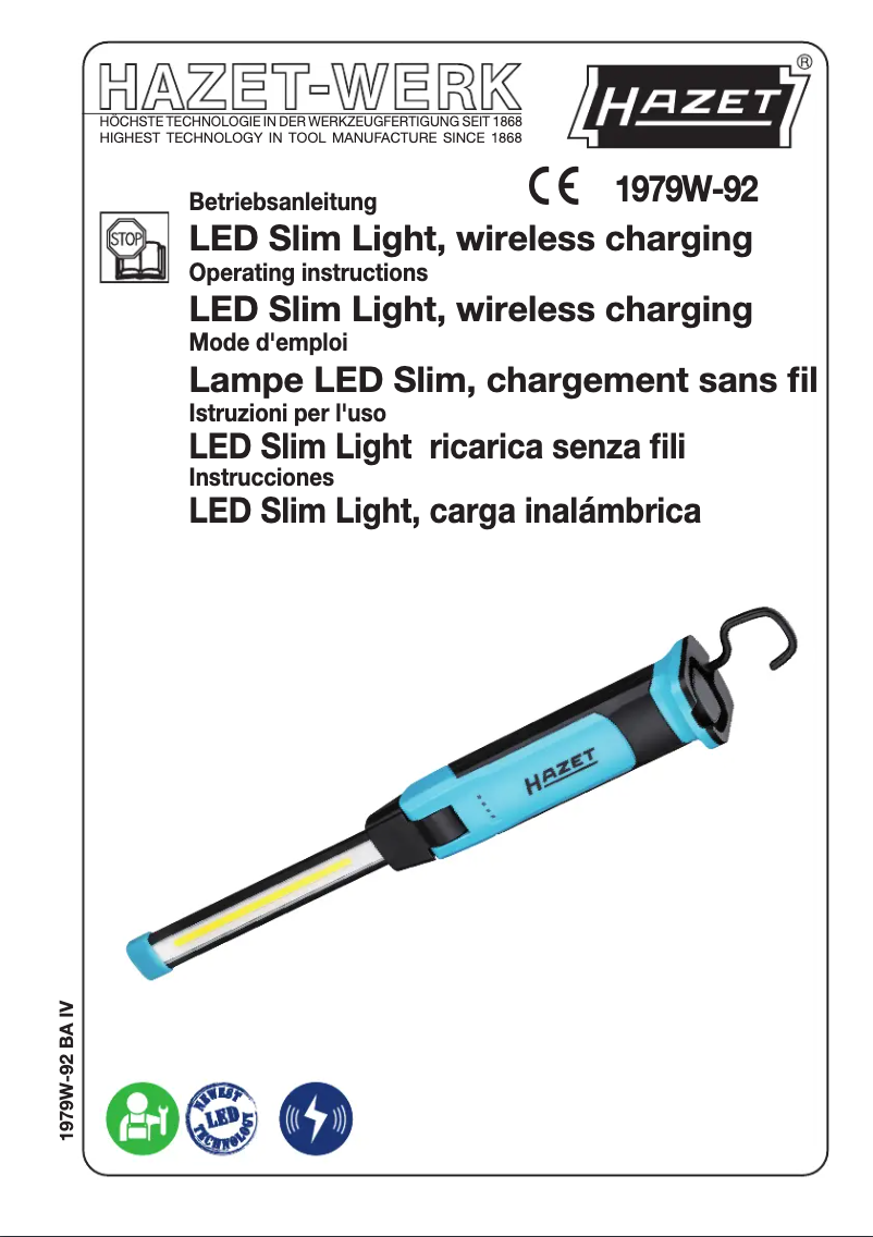Image de la première page du manuel de l'appareil 1979W-92