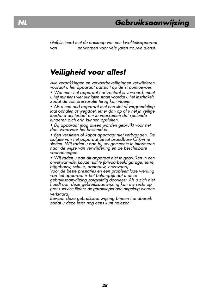 Page n°1 - Manuel utilisateur Beko CDP 7450 HCA